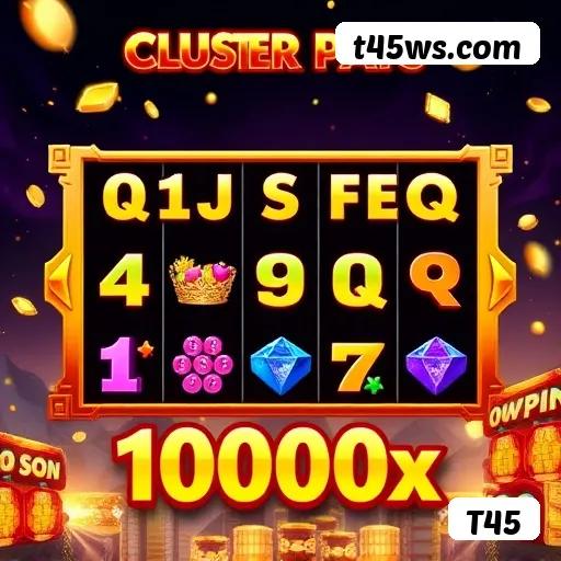 Chuva de bônus T45 nos caça-níqueis